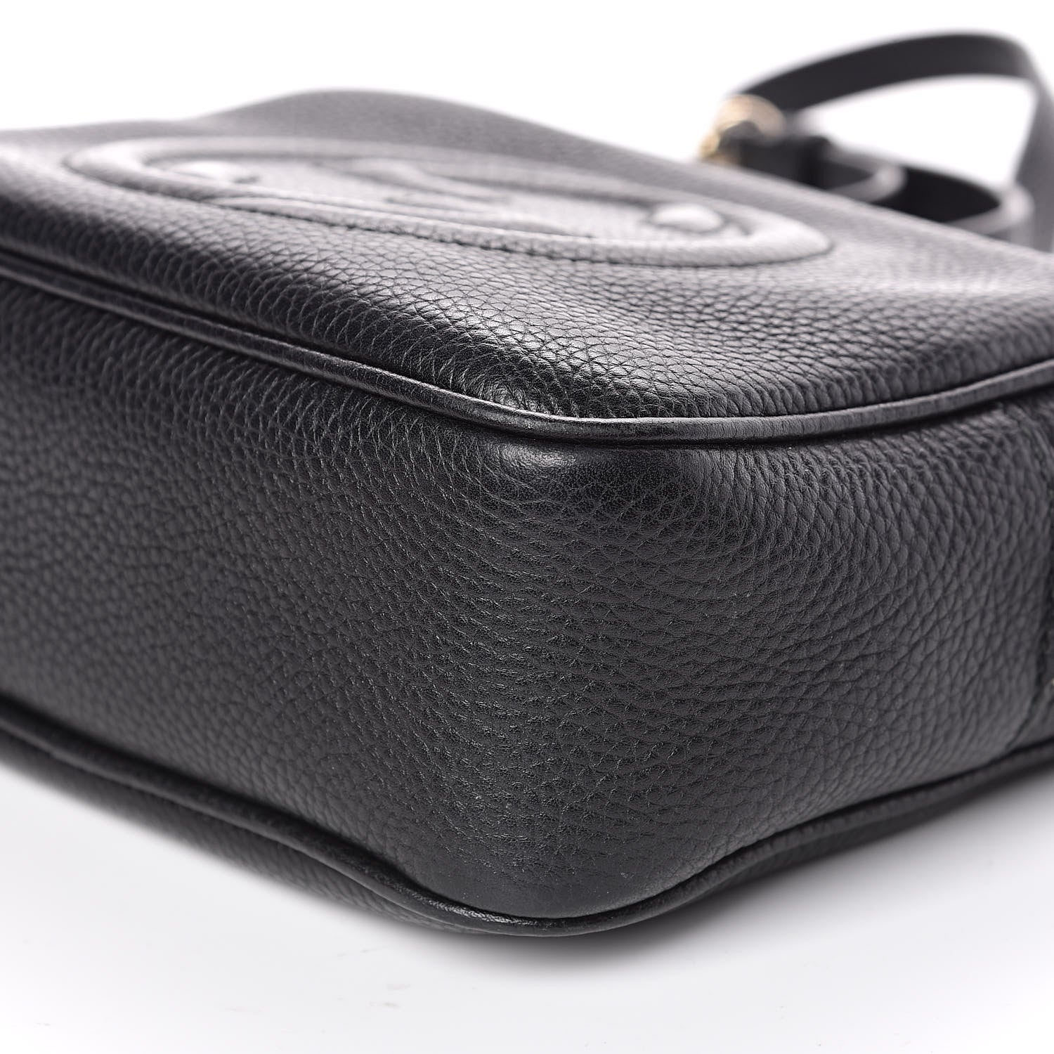 Gucci Pebbled Calfskin Small Soho Disco Bag Black 9 of 12
