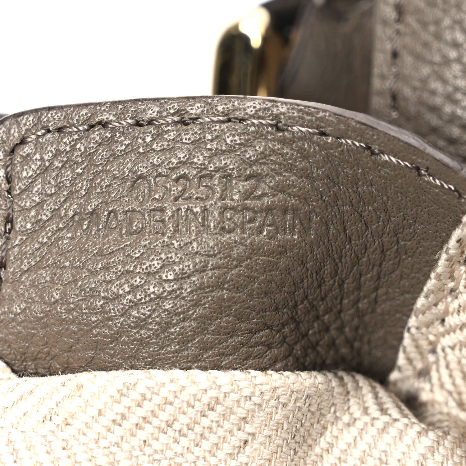 Loewe Soft Grained Small Puzzle Edge Bag Taupe 7 of 11