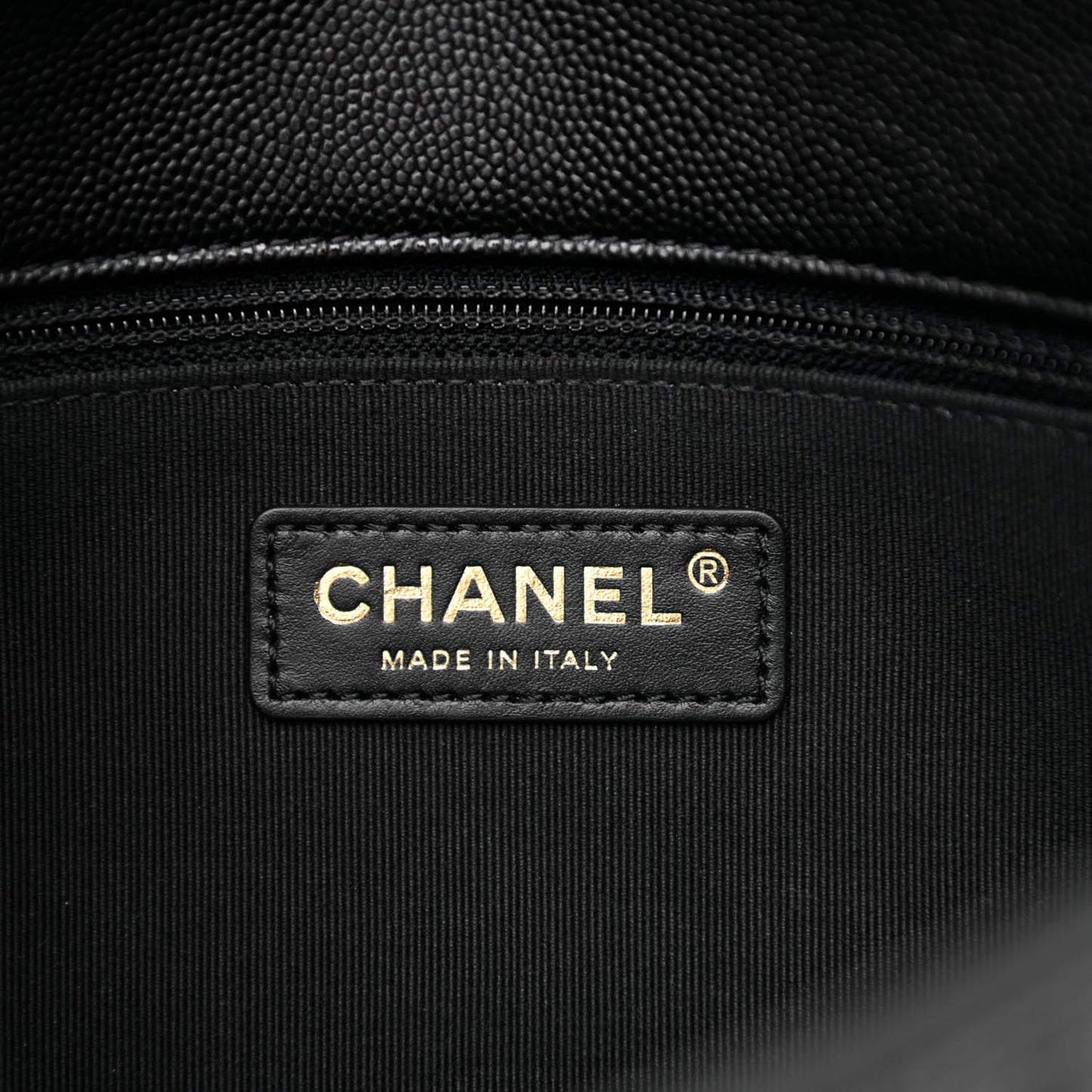 Caviar Quilted Small CC You Flap Black