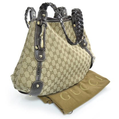 Gucci Monogram Pelham Tote Brown 3 of 9