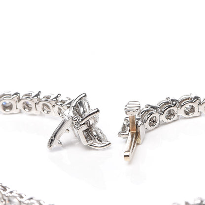Tiffany Platinum Diamond 4.49ctw Victoria Tennis Bracelet 5 of 6