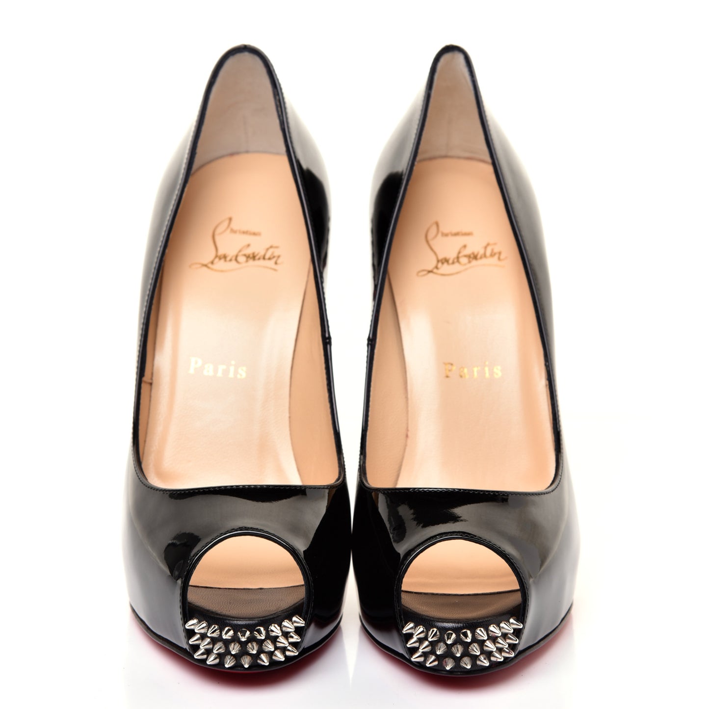 Patent New Very Prive Spikes 120 Pumps 37 Black