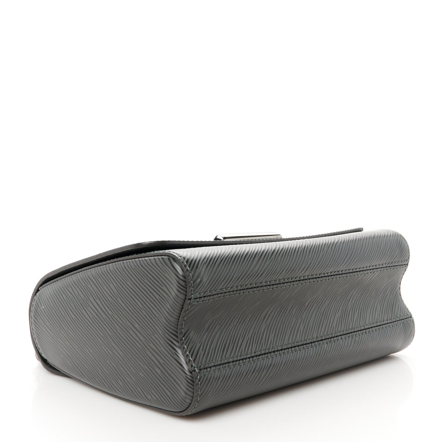 Epi Twist Shoulder Bag MM Platine