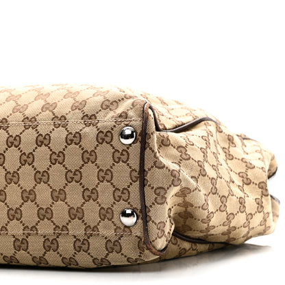 Gucci Soft GG Supreme Monogram Tote Dark Brown 9 of 9