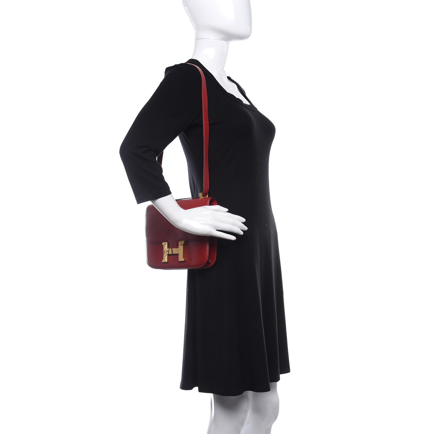 Hermes Box Constance 23 Rouge Vif 3 of 9