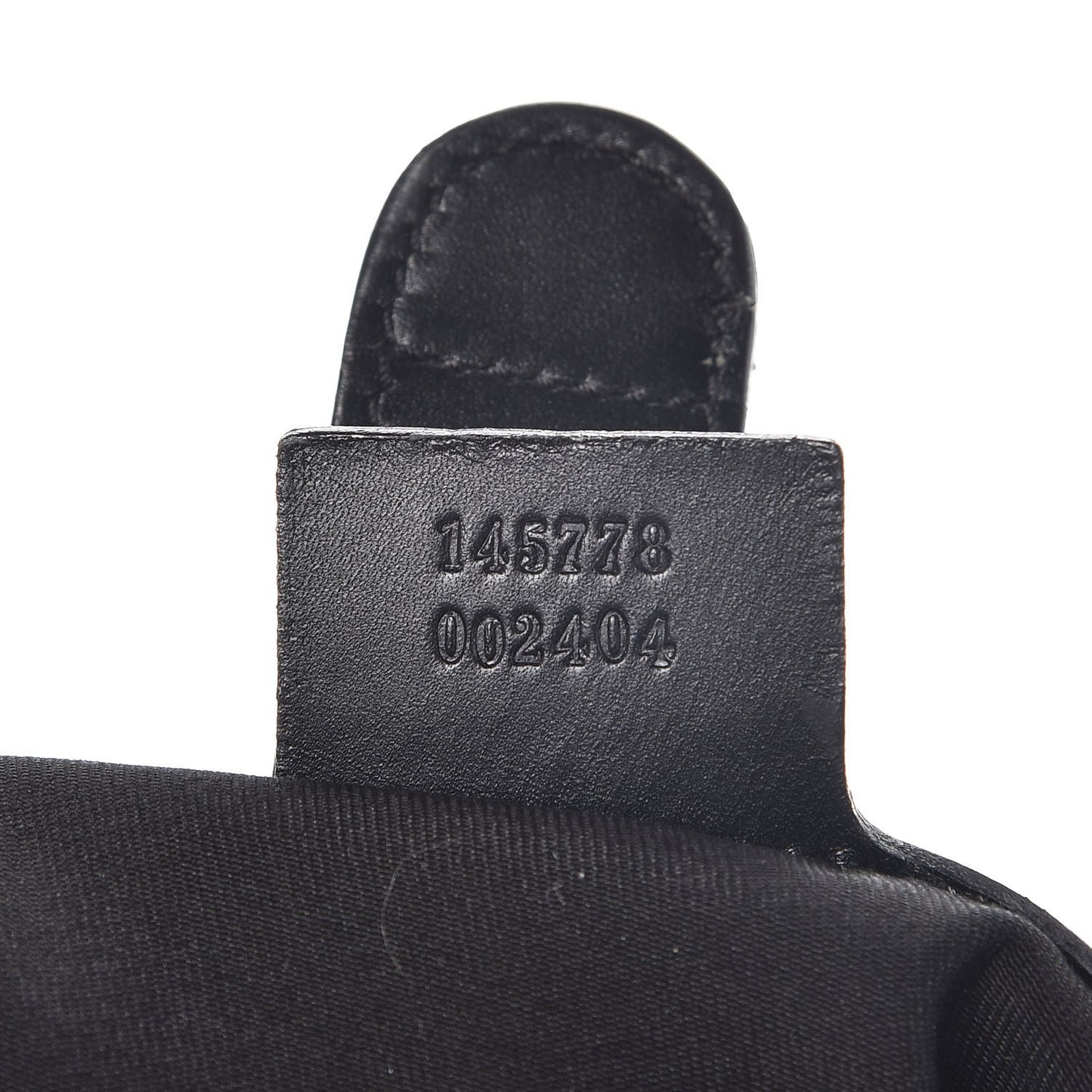 Guccissima Punch Hobo Black