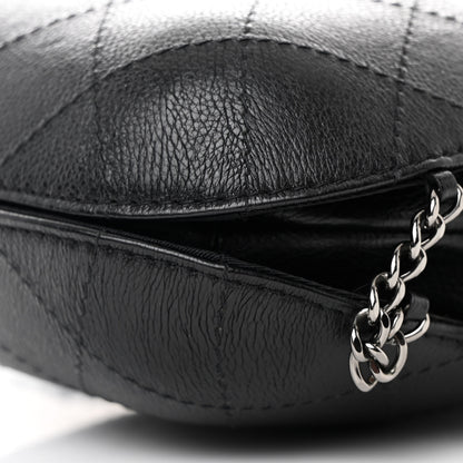 Chanel Calfskin Quilted Small Gabrielle Bucket Black 10 of 10