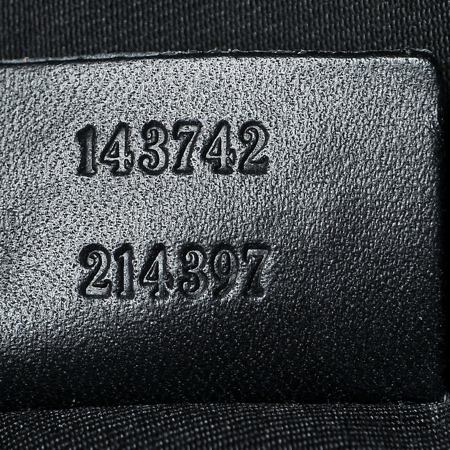 Gucci Nylon Monogram Tote Bag Black 7 of 8