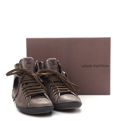 Louis Vuitton Calfskin Monogram Brea Sneaker 37 Brown 10 of 10