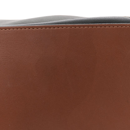 Loewe Calfskin Small Craft Puzzle Bag Tan Black 13 of 15