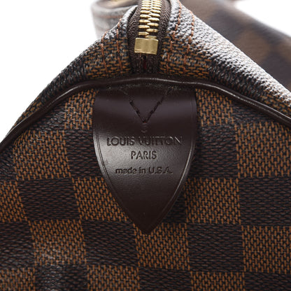 Louis Vuitton Damier Ebene Speedy 30 6 of 10