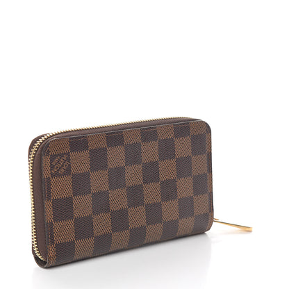 Louis Vuitton Damier Ebene Zippy Compact Wallet 3 of 9
