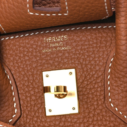 Hermes Togo Birkin 25 Gold 6 of 11