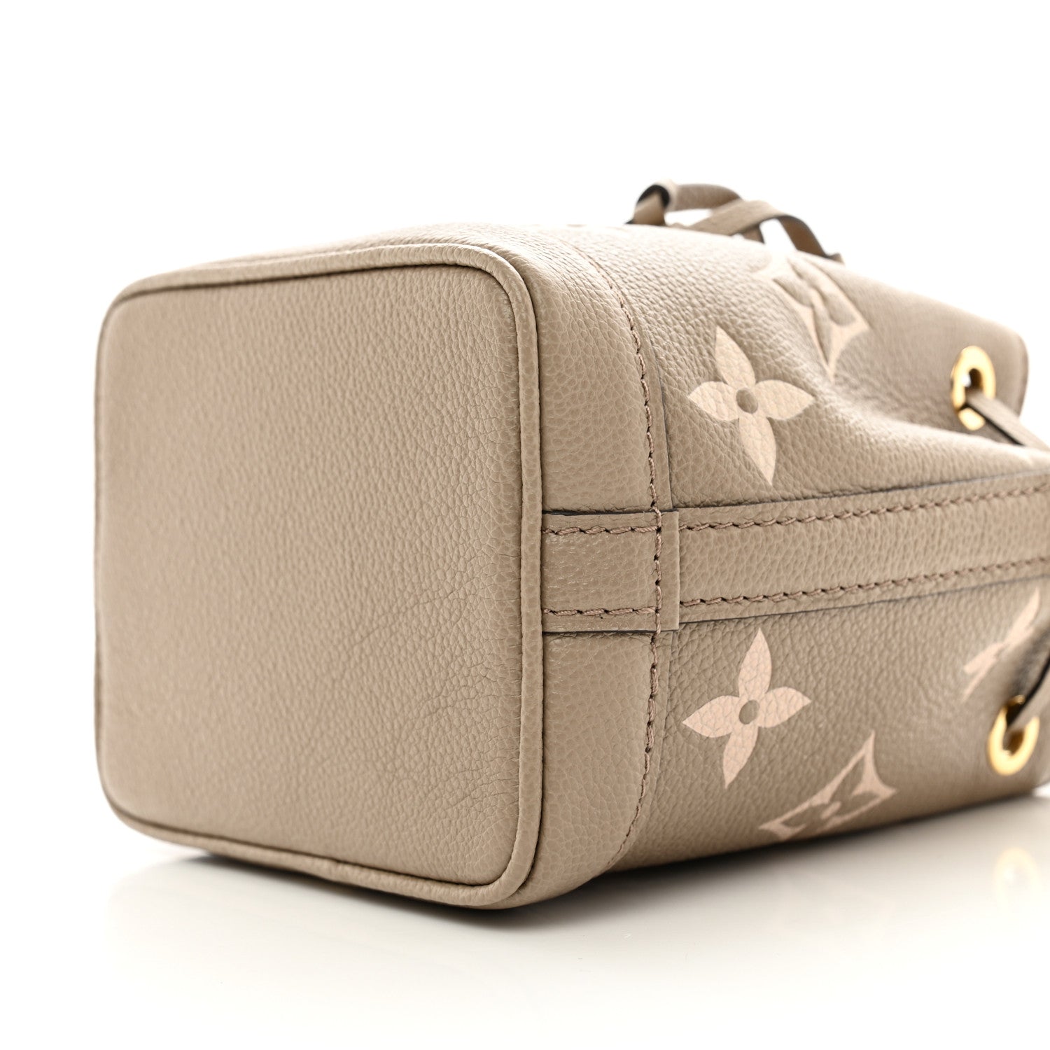 Louis Vuitton Empreinte Monogram Giant Nano Noe Tourterelle Creme 9 of 9