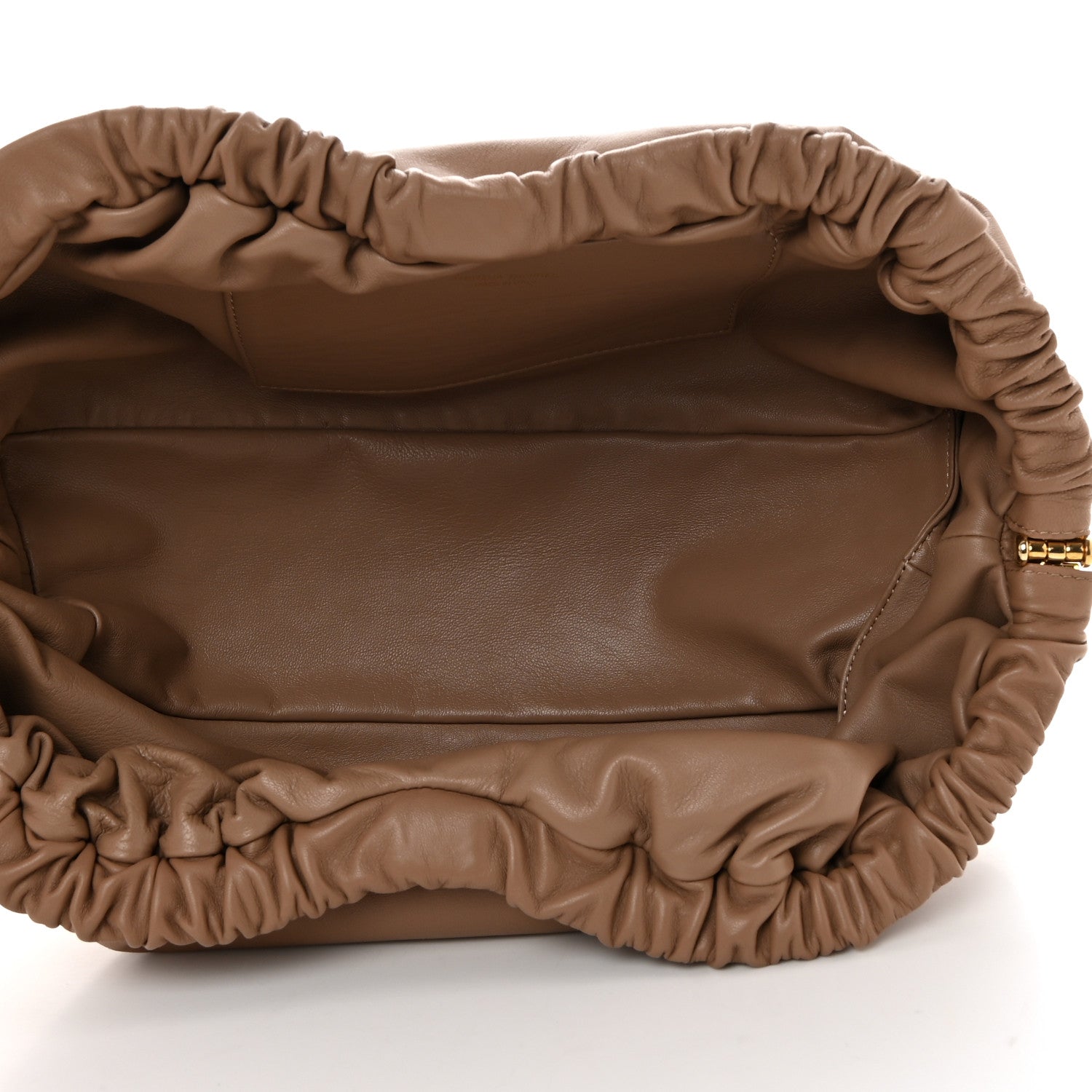 Mansur Gavriel Lambskin Cloud Clutch Biscotto 5 of 7