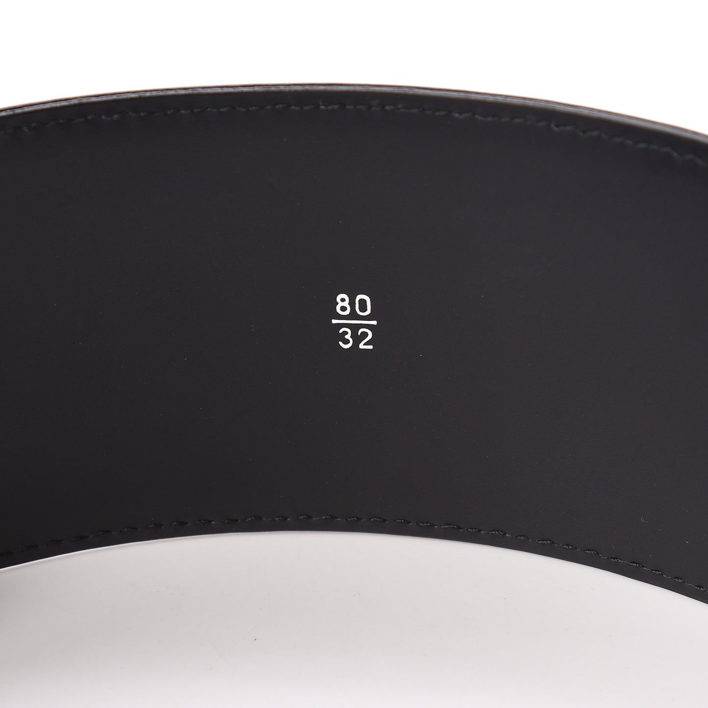 Patent Calfskin CC Wide Belt 80 32 Black