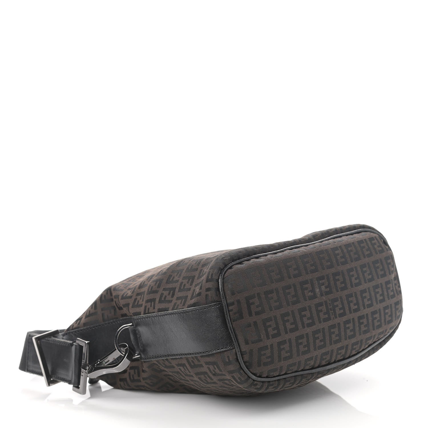 Fendi Zucchino Small Hobo Brown 4 of 13