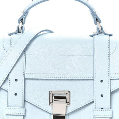 Proenza Schouler Lambskin Tiny PS1 Satchel Baby Blue 8 of 10