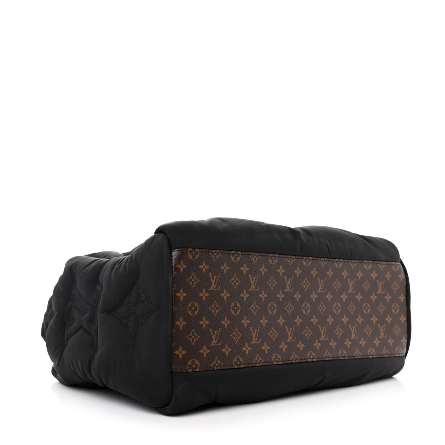 Econyl Monogram Pillow Giant Onthego MM Black