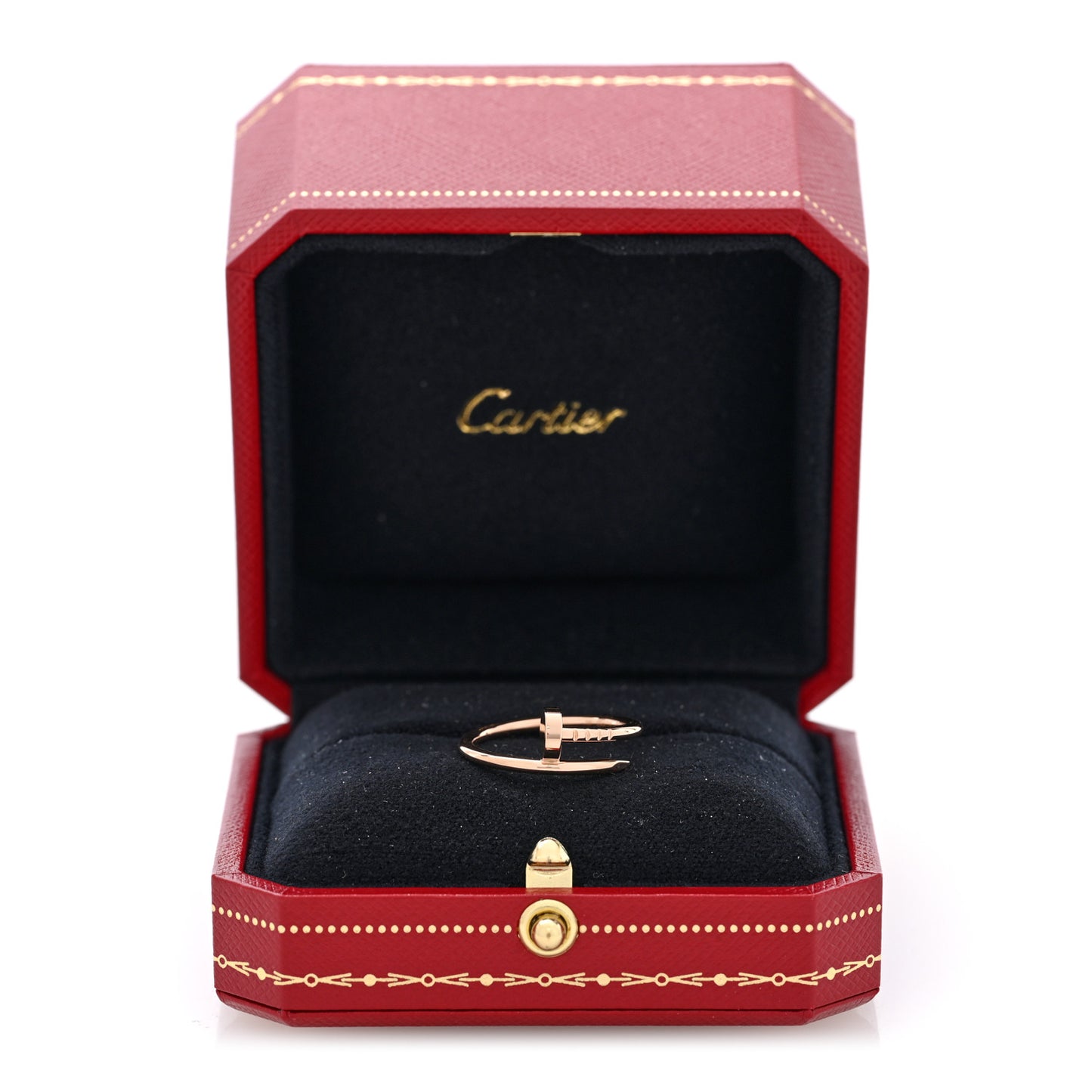 18K Pink Gold Small Juste Un Clou Ring 52 6