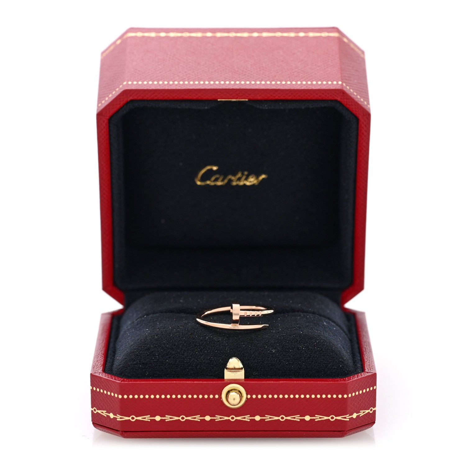 Cartier 18K Pink Gold Small Juste Un Clou Ring 52 6 6 of 6