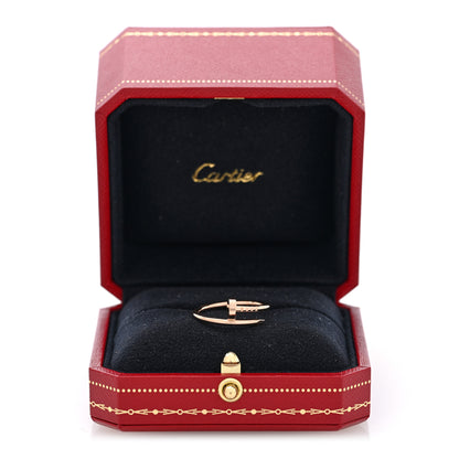Cartier 18K Pink Gold Small Juste Un Clou Ring 52 6 6 of 6