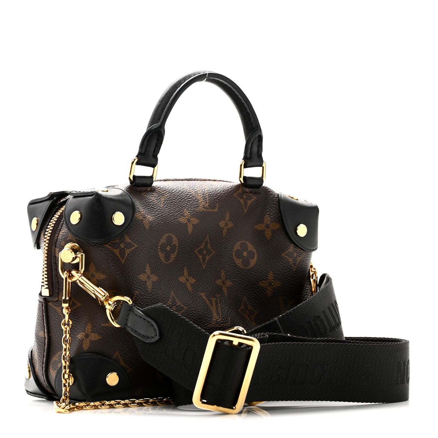 Monogram Petite Malle Souple Black