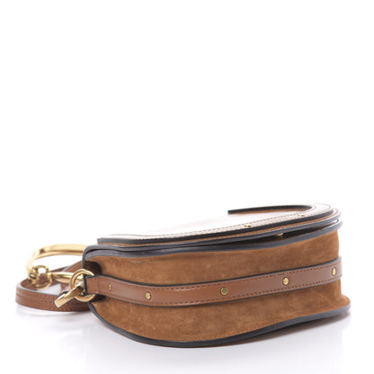Chloe Spazzolato Sfumato Small Nile Bracelet Bag Caramel 4 of 10