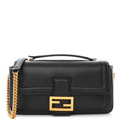 Fendi Nappa Apolo Chain Baguette Black 1 of 10