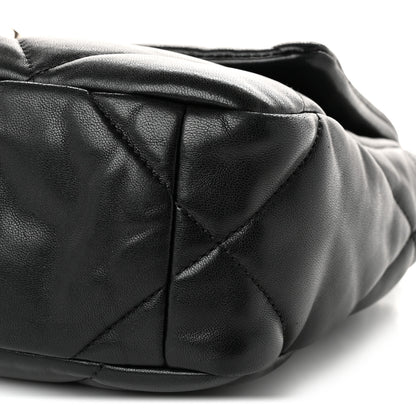 Chanel Lambskin Quilted Medium Chanel 19 Flap Black 9 of 10