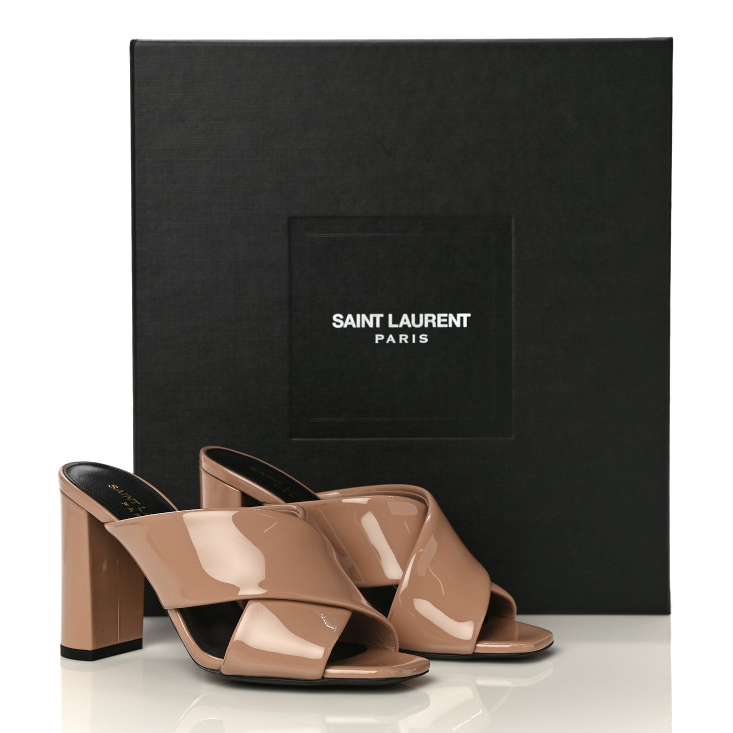 Patent LouLou 95 Mules 35 Nude