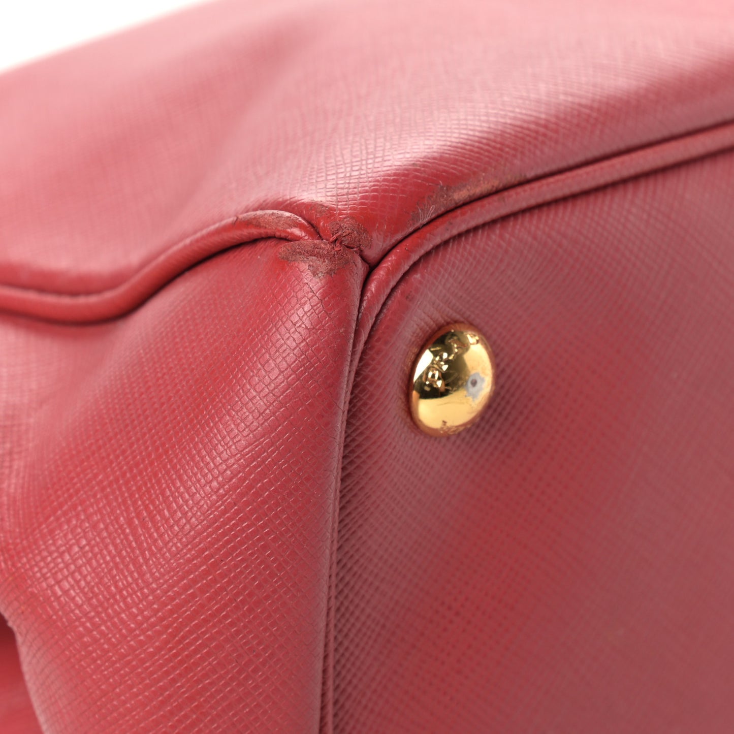 Saffiano Lux Large Tote Fuoco