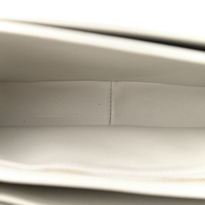 Celine Shiny Calfskin Teen Triomphe Chalk 5 of 12