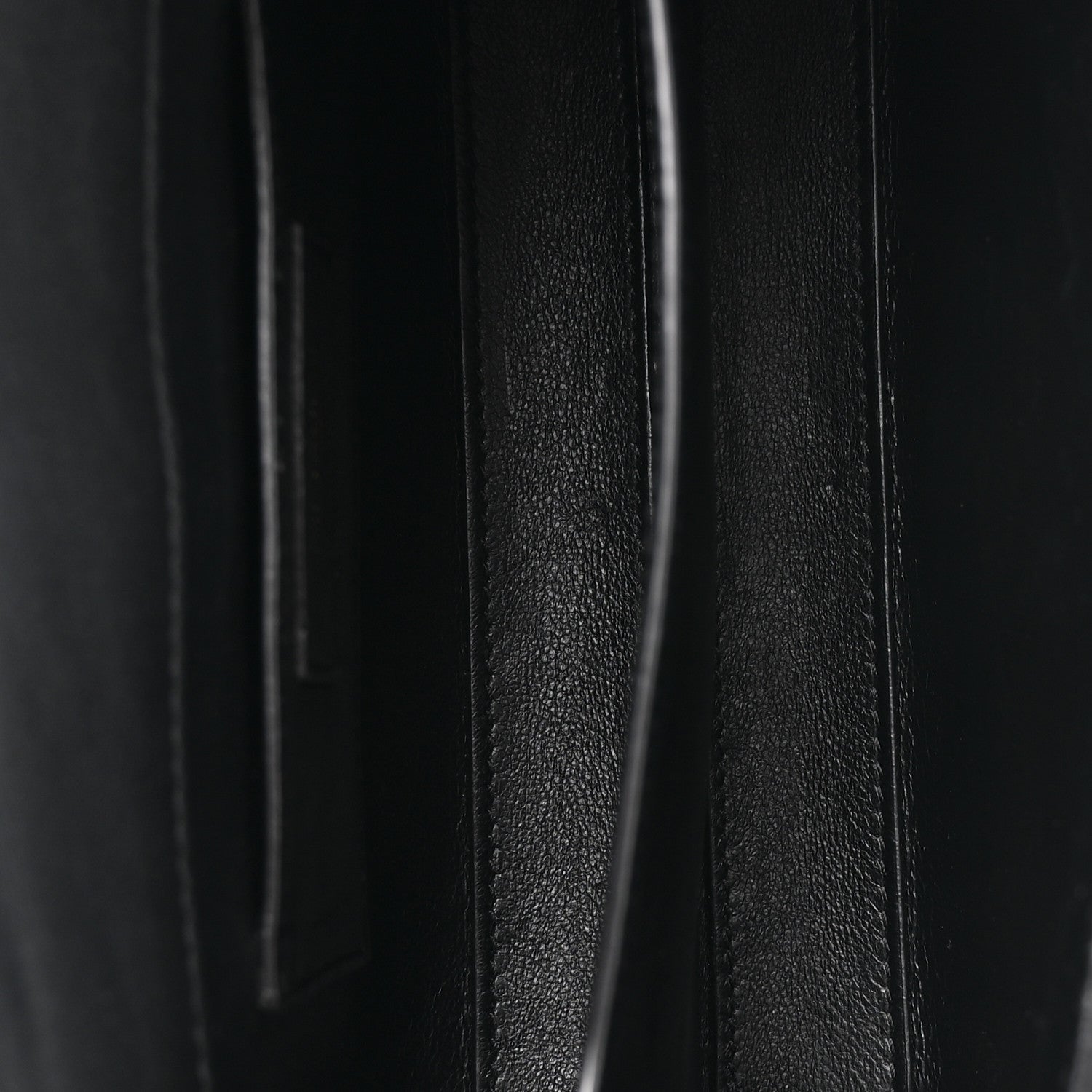 Saint Laurent Raffia Calfskin Mini Classic Monogram Cassandra Top Handle Black Natural 4 of 9