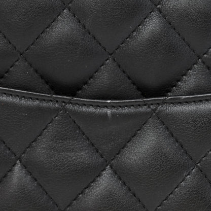 Chanel Calfskin Cambon Flat Tote Black Grey 11 of 17