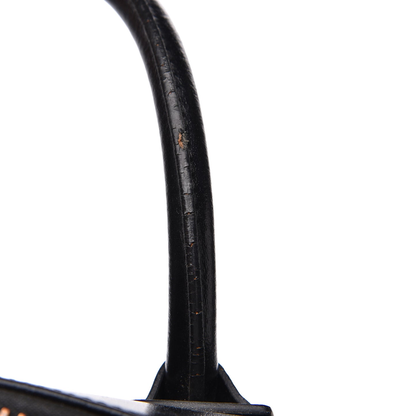 Shiny Lord Calfskin Medium Antigona Black