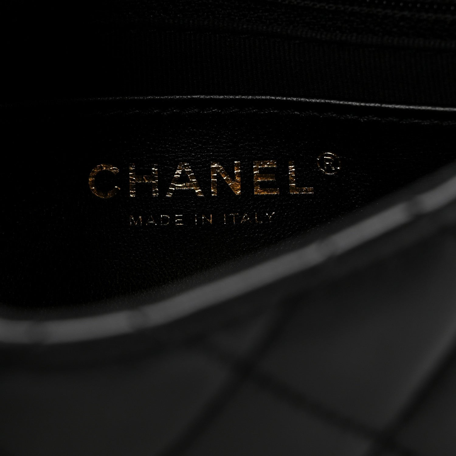 Chanel Lambskin Resin Quilted Mini Heart Square Flap Black 5 of 9