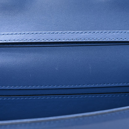 Valentino Garavani Calfskin Vlogo Small Loco Shoulder Bag Ultramarine 9 of 9