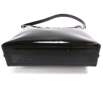 FASHIONPHILE SalavatoreFerragamoPatenLeatherShoulderBag 6 of 10
