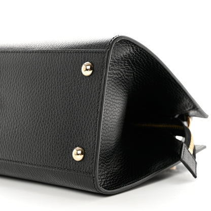 Gucci Dollar Calfskin Medium Soho Top Handle Satchel Black 9 of 9