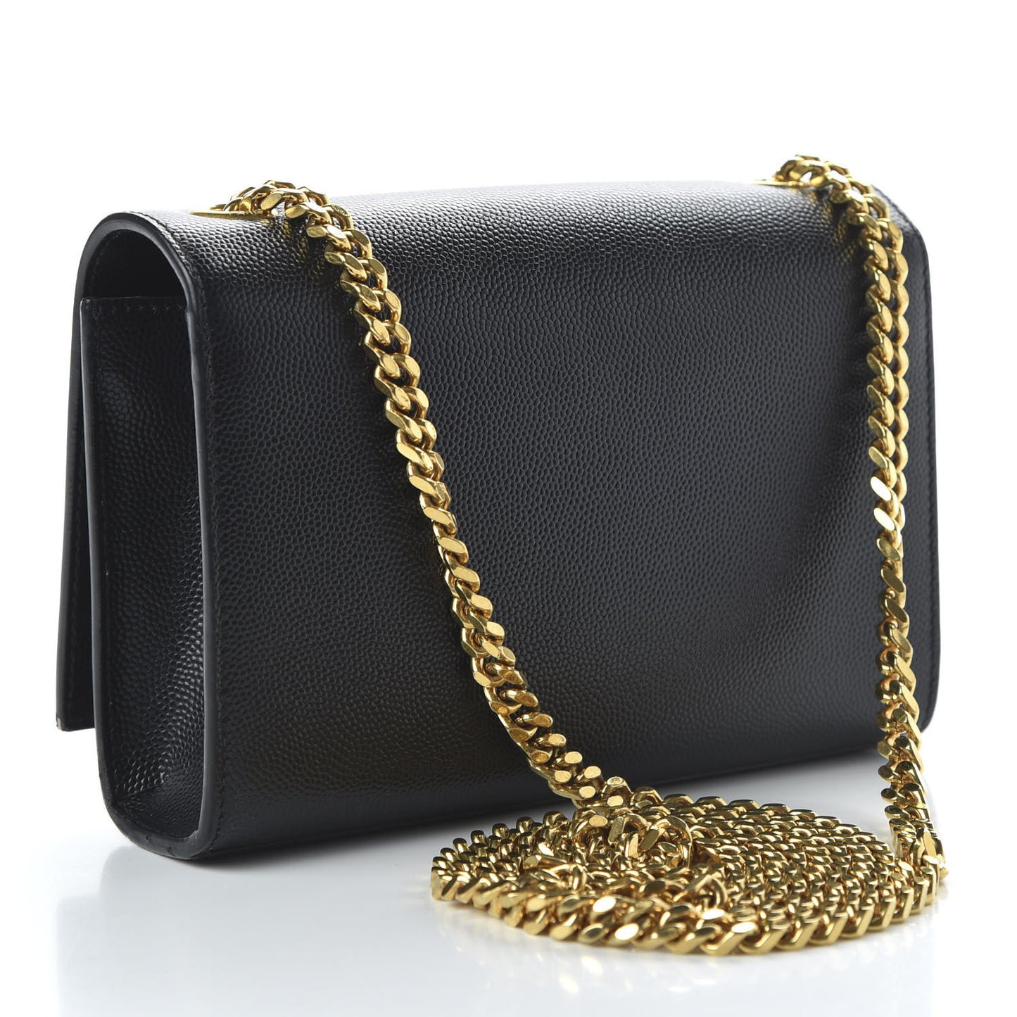Grain De Poudre Small Monogram Kate Satchel Black
