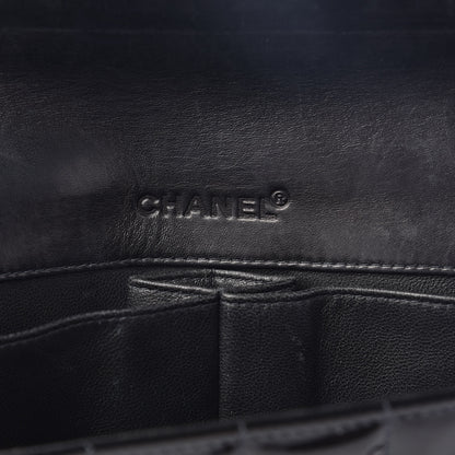 Chanel Patent East West Chocolate Bar Flap Black 6 of 10