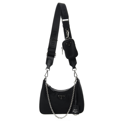 Prada Nylon Re-Edition 2005 Shoulder Bag Black 1 of 10