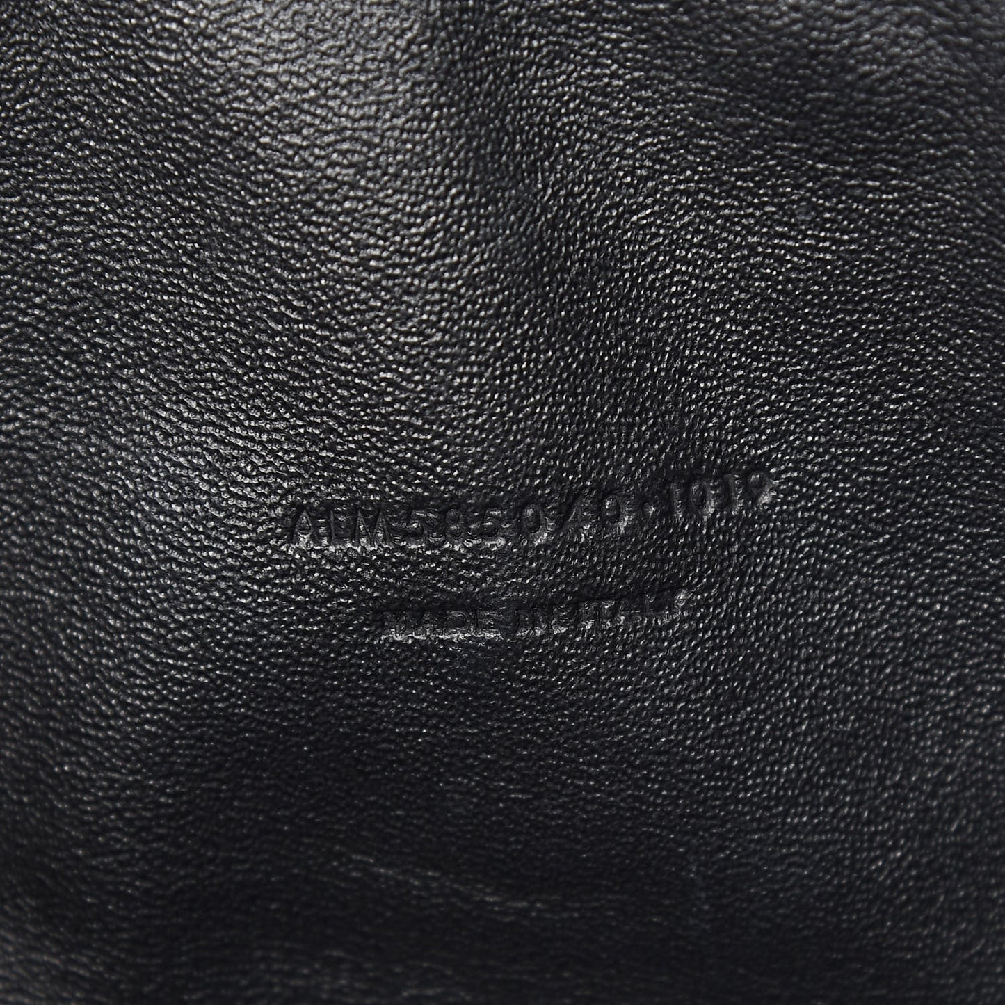 Grain De Poudre Matelasse Monogram Mini Lou Camera Bag Black