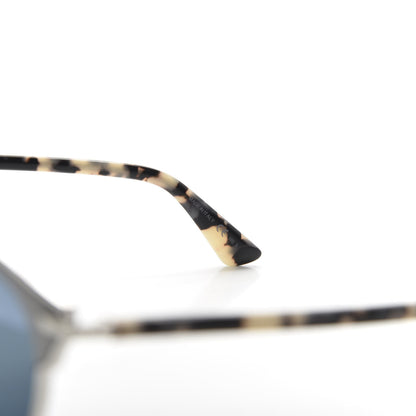 Christian Dior Metal Lambskin Mirrored So Real Sunglasses Blue Tortoise 5 of 8