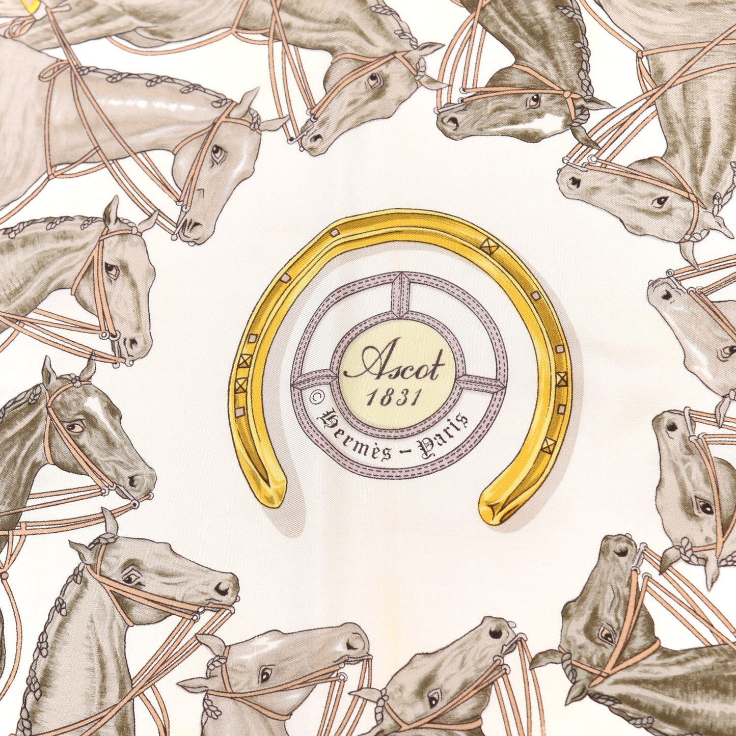 Silk La Ronde Des Jockeys Scarf 90