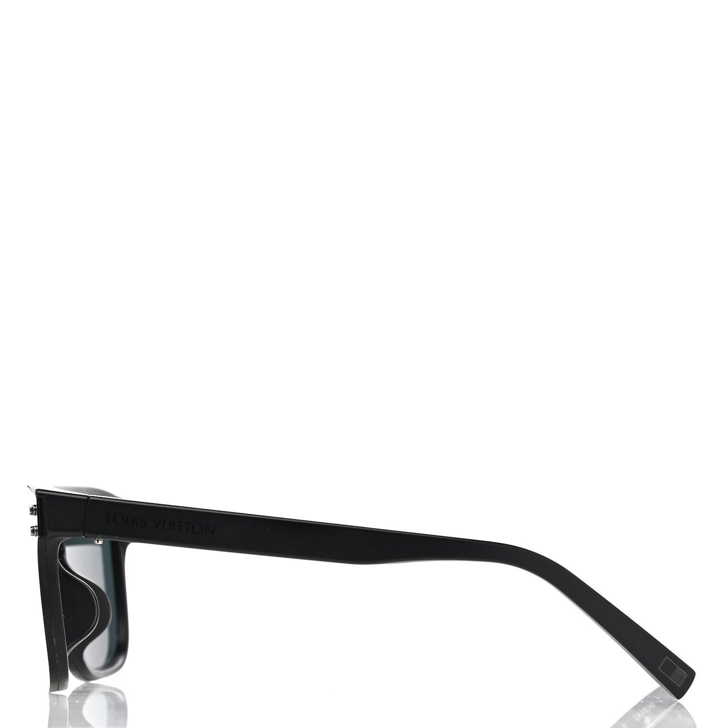 Acetate LV Waimea Square Sunglasses Z1082E Black