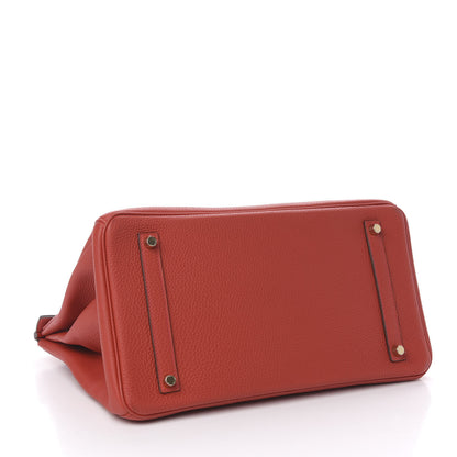 Hermes Togo Birkin 35 Geranium 4 of 13