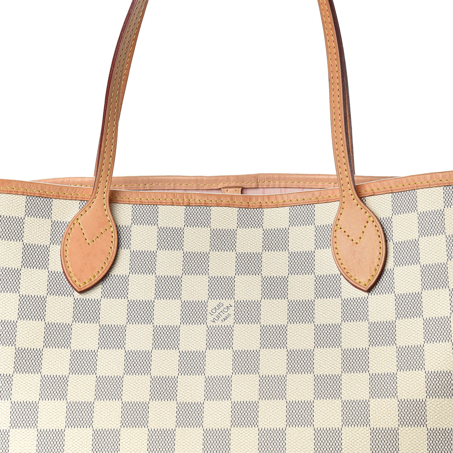 Louis Vuitton Damier Azur Neo Neverfull MM Rose Ballerine 11 of 20