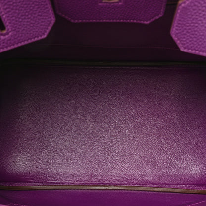 Hermes Togo BIRKIN 35 Anemone 5 of 17